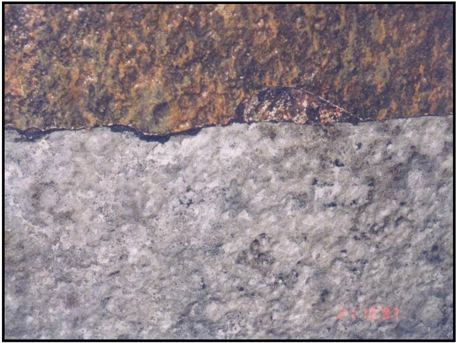Steel - Before & After UHP Blasting
